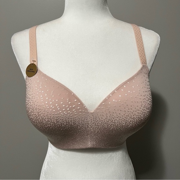 Wacoal Back Appeal Wirefree T-Shirt Bra Rose Dust - Picture 4 of 13